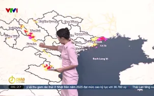 Bản tin thời tiết 6h15 - 05/7/2026