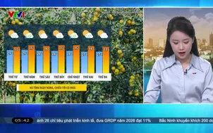 Bản tin thời tiết 5h30 - 07/7/2026