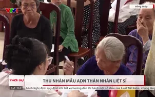Thu nhận mẫu ADN thân nhân liệt sĩ