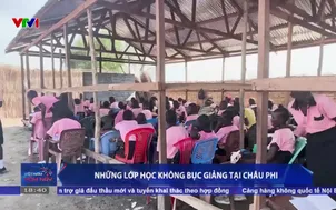 Những lớp học không bục giảng tại Châu Phi