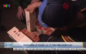 Phát hiện lô thuốc lá có dấu hiệu nhập lậu
