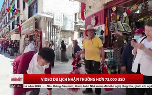 Video du lịch nhận thưởng hơn 73.000 USD