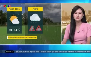 Bản tin thời tiết 5h30 - 09/7/2026