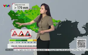 Bản tin thời tiết 19h45 - 09/7/2026