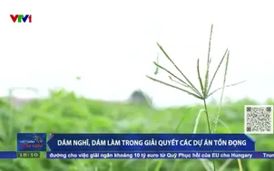 Dám nghĩ, dám làm trong giải quyết các dự án tồn đọng