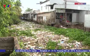 TP. Cần Thơ: Dòng kênh ô nhiễm giữa khu dân cư