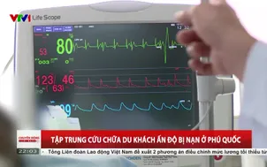 Tập trung cứu chữa du khách Ấn Độ bị nạn ở Phú Quốc
