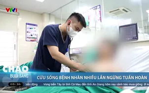 Cứu sống bệnh nhân nhiều lần ngừng tuần hoàn