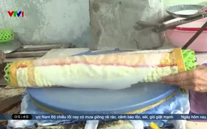 Giữ lửa nghề làm bánh tráng xứ Cù lao