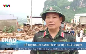 Hỗ trợ người dân khắc phục hậu quả lũ quét
