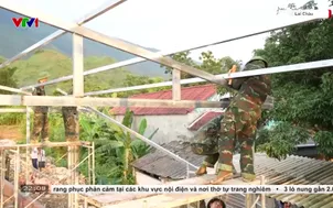Chạy đua dựng nhà cho người dân Mường Than