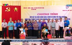"Bữa cơm tri ân" họp mặt gia đình chính sách
