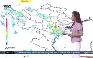 Bản tin thời tiết 6h30 - 25/7/2026