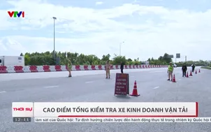 Cao điểm tổng kiểm tra xe kinh doanh vận tải