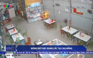 Động đất gây rung lắc tại Cao Bằng
