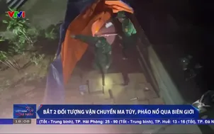 Bắt 2 đối tượng vận chuyển ma túy, pháo nổ qua biên giới