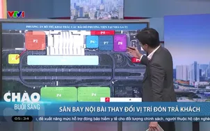 Sân bay Nội Bài thay đổi vị trí đón trả khách