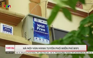 Hà Nội vận hành tuyến phố miễn phí Wifi