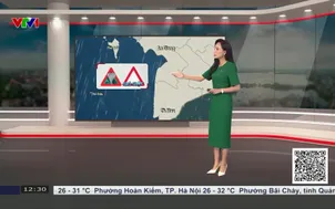 Bản tin thời tiết 12h30 - 06/8/2026