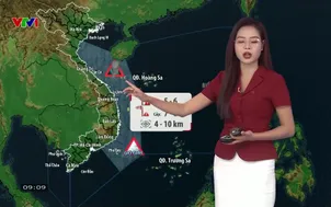 Bản tin thời tiết 9h10 - 06/8/2026