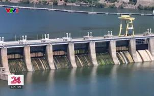 Sông Danube cạn nước, châu Âu lo thiếu điện