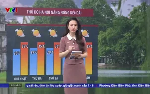 Bản tin thời tiết 18h45 - 08/8/2026