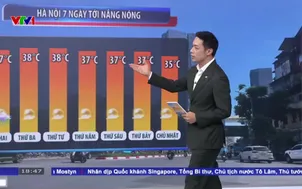 Bản tin thời tiết 18h45 - 09/8/2026