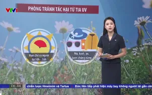 Bản tin thời tiết 18h45 - 10/8/2026