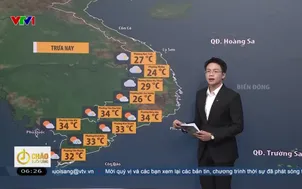 Bản tin thời tiết 6h30 - 11/8/2026