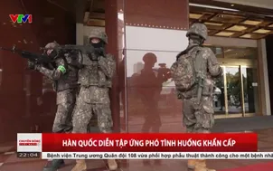 Hàn Quốc diễn tập ứng phó tình huống khẩn cấp