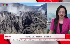 Động đất mạnh tại Peru