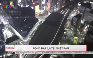 Động đất 5,9 tại Nhật Bản