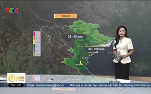 Bản tin thời tiết 6h30 - 24/8/2026