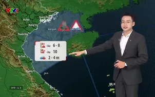 Bản tin thời tiết 9h10 - 25/8/2026
