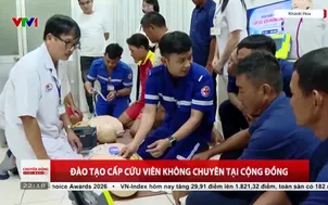 Đào tạo cấp cứu viên không chuyên tại cộng đồng