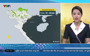 Bản tin thời tiết 5h30 - 27/8/2026