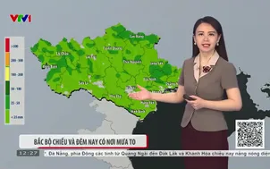 Bản tin thời tiết 12h30 - 27/8/2026