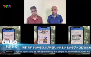 Triệt phá đường dây làm giả, mua bán bằng cấp, chứng chỉ