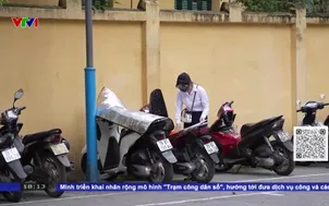 Vỉa hè thông thoáng nhờ bãi trông xe lưỡng dụng 