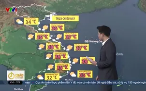 Bản tin thời tiết 6h30 - 28/8/2026