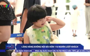 Cảng Hàng không Nội Bài đón 116 nghìn lượt khách