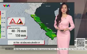 Bản tin thời tiết 19h45 - 30/8/2026