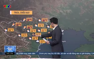 Bản tin thời tiết 6h30 - 31/8/2026