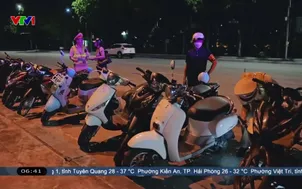 Cao điểm xử lý thanh thiếu niên gây mất trật tự an toàn giao thông