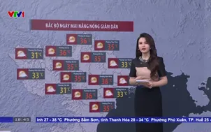 Bản tin thời tiết 18h45 - 03/9/2026