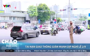 Tai nạn giao thông giảm mạnh dịp nghỉ lễ 2/9
