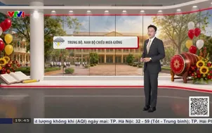 Bản tin thời tiết 19h45 - 05/9/2026