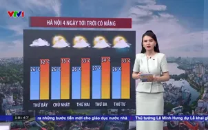 Bản tin thời tiết 18h45 - 05/9/2026