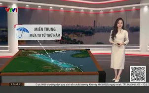 Bản tin thời tiết 19h45 - 06/9/2026