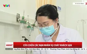 Cứu chữa các nạn nhân vụ cháy khách sạn
